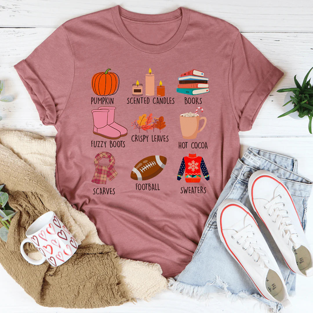Things I Love about Fall T-Shirt