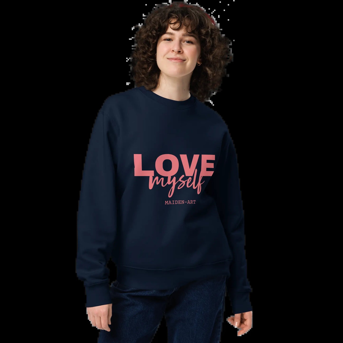 LOVE Myself Unisex Eco Sweatshirt