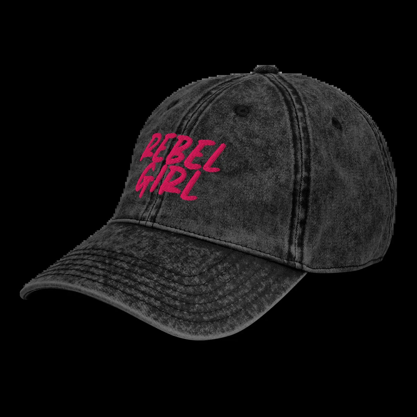 Vintage Cap REBEL GIRL Vintage Cotton Twill Cap