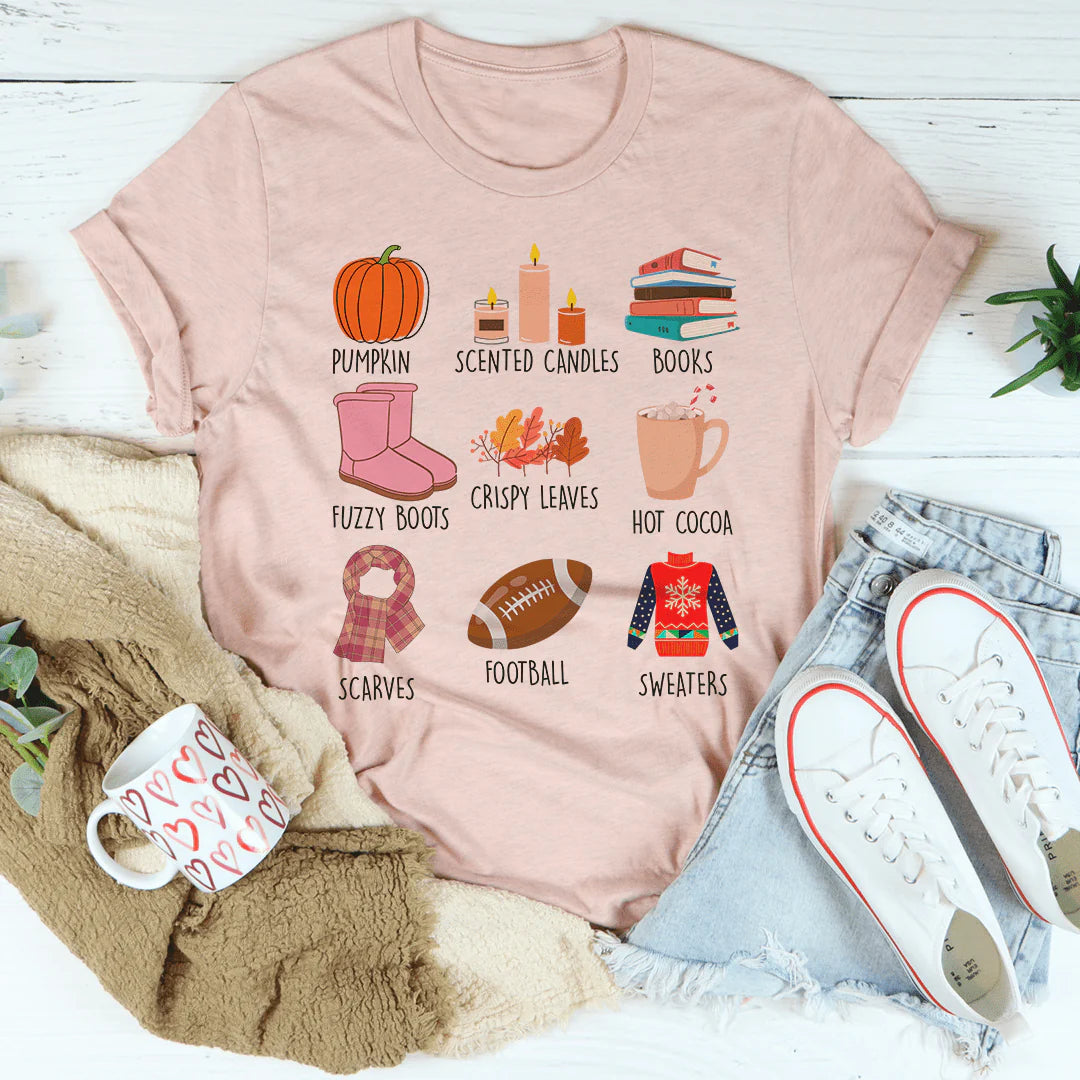 Things I Love about Fall T-Shirt