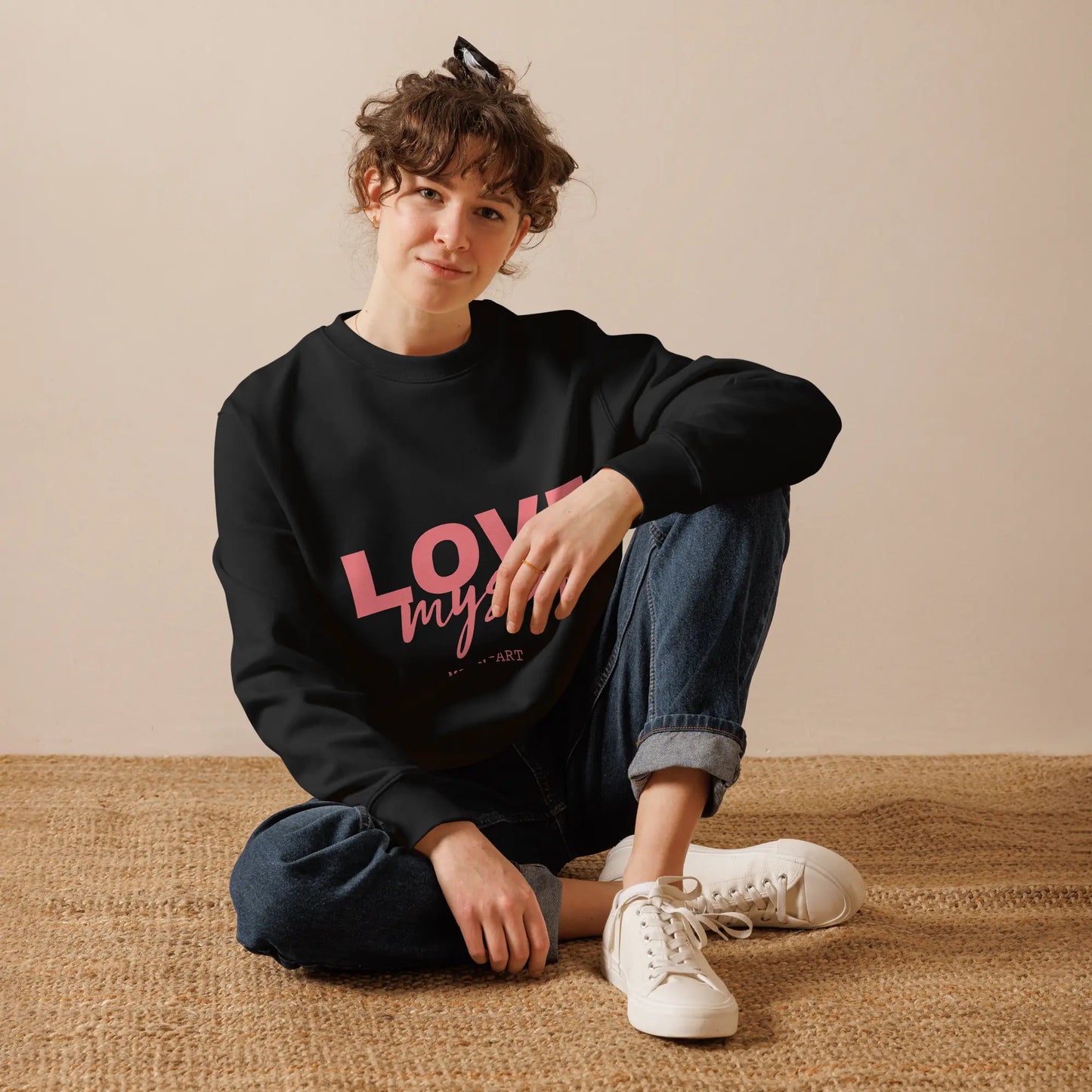 LOVE Myself Unisex Eco Sweatshirt