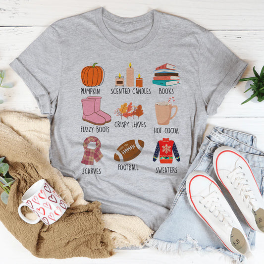 Things I Love about Fall T-Shirt