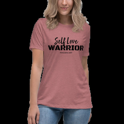 Women'S Relaxed T-Shirt Self Love Warrior