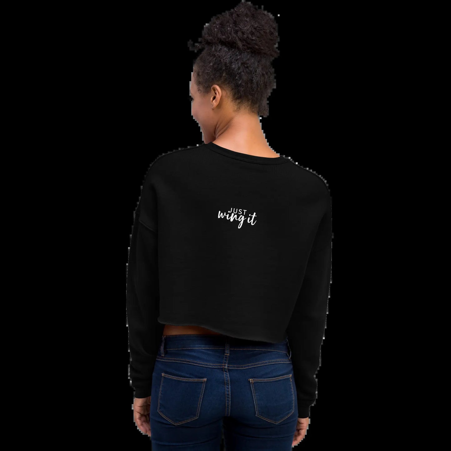 Live Bold Crop Sweatshirt - Sweatshirt Women