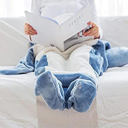 Cartoon Shark Sleeping Bag Pajamas Office Nap Shark Blanket Karakal High Quality Fabric Mermaid Shawl Blanket for Children